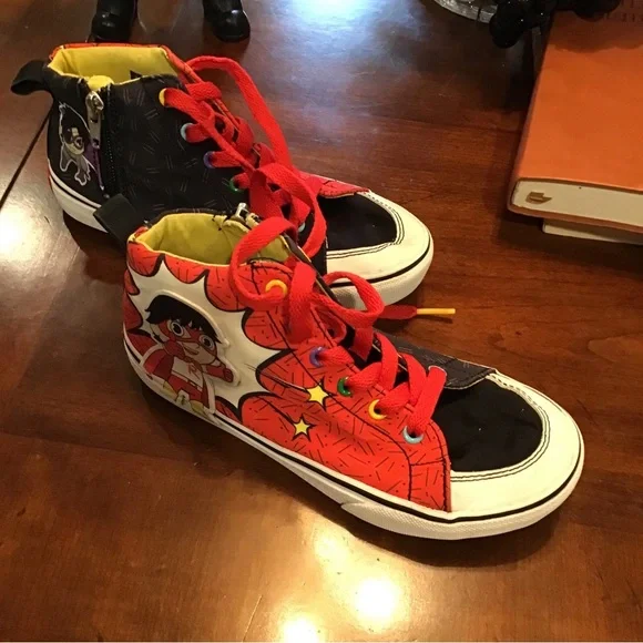 Skechers Ryan's World Mid-Top Sneaker boys Kids' size shoes GUC